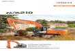 ZAXIS-5 series · 2017. 2. 13. · ZAXIS-5 series HYDRAULIC EXCAVATOR Model Code : ZX210-5B / ZX210LC-5B / ZX210LCN-5B Engine Rated Power : 122 kW (164 HP) Operating Weight ZX210-5B