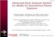Proprietary Advanced Fault Analysis System (or AFAS) for ... › ~electricityconference...- Use recloser information (open/closed status and currents) - Use location of customer phone