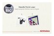Language Needle Point Laser - BERNINA · The Needle Point Laser is also a great tool with Q-matic, where many features request the setting of exact points, e.g. when setting boundaries
