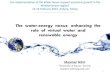 The water-energy nexus: enhancing the role of virtual water …...The water-energy nexus: enhancing the role of virtual water and renewable energy Can implementation of the Water Nexus