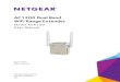AC1200 Dual Band WiFi Range ExtenderThe extender scans for WiFi networks in your area and displays a list. 8. Select a WiFi network to extend and click the NEXT button. If you do not