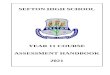 SEFTON HIGH SCHOOL  · Web view2021. 1. 30. · Sefton High School consistently insists upon high expectations of the whole school community, providing a structured, disciplined