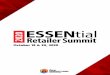 October 19 & 20, 2020...2020 (Virtual) ESSENtial Retailer Summit! Earn a free case of any Best Seller product when you refer a new retailer to our sales team and they place an order