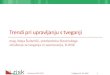 Trendi pri upravljanju s tveganji - SI.RISK · 2018. 10. 16. · Slovensko združenje za tveganja in zavarovanja, SI.RISK •Ustanovljeno 09.09.2011 – strokovnjaki iz podjetij •Osnovni