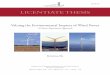 Valuing the environmental impacts of wind power: a choice …990103/... · 2016. 9. 29. · power using a choice experiment approach. The results are based on a postal survey sent