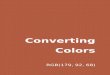 Converting Colors - RGB(179, 92, 68) · 2021. 1. 31. · 31-01-2021 6/29 convertingcolors.com Details The RGB color 179, 92, 68 is a dark color, and the websafe version is hex CC6666,