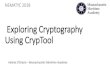 Exploring Cryptography Using CrypTool - NEMATYC.ORG · 2019. 12. 1. · CrypTool 1 is available in 6 languages German, English, Spanish, Polish, Serbian and Greek. CrypTool 1 The