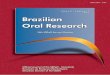 Volume 31 • Supplement 2 2017 Brazilian Oral Research › ws › files › 121359314 › BOR_v031_SBPqO_Book_v12… · Brazilian oral research. – Vol. 18, n. 1 (Jan./Mar. 2004)