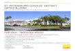 ST. PETERSBURG COLLEGE DISTRICT OFFICE & LAND...FORSALESt. Petersburg CollegeDistrictOffice & VacantAdjacent Land Parcel FOR SALE –REDUCED PRICE!•St. Petersburg College District