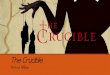 Arthur Miller - dsdeaf.org · 06-11-2017  · Arthur Miller to write The Crucible, a play about the Salem witch trials which has similarities to “McCarthyism.” The play no doubt