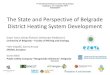 The State and Perspective of Belgrade District Heating System ... … · 2019. 9. 26. · 5th International Conference on Smart Energy Systems Copenhagen, 10-11 September 2019 #SESAAU2019