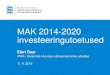 Esitluse pealkiri - MTÜ Kodukant Läänemaakklm.ee/wp-content/uploads/2016/12/MAK2014-2020inve... · 2016. 12. 18. · M2 - Nõustamisteenused, põllumajandusettevõtte juhtimis-