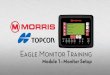 Eagle Monitor Training - Morris Industries Ltd....Eagle Module 1: monitor setup. Change the Monitor Display Units 3. Press the top arrow and select Console Units 4. Press enter, a*