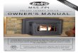 PE LLE T INSE RT STOVE As a result, you can enjoy the ... › custom_content › docs › manuals › C-14629 Instr… · - m55-FPi: Efficiency: 83.4%. WARNING: This pellet heater