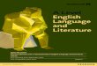 A Level English Language and Literature · 2020. 5. 24. · A Level English Language and Literature Specification Pearson Edexcel Level 3 Advanced GCE in English Language and Literature