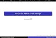 Advanced Mechanism Designkevinlb/teaching/cs532l - 2007-8... · 2021. 1. 9. · Advanced Mechanism Design Lecture 17, Slide 3. RecapVCG caveatsAGVDominant Strategy ImplementationFurther
