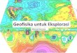 Geofisika untuk Eksplorasi · 2019. 4. 18. · Georadar merupakan salah satu metode geofisika yang menggunakan sumber gelombang elektromagnetik (EM) yang menggunakan gelombang radio
