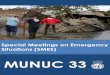 MUNUC 33 · 2020. 12. 20. · I would like to warmly welcome you to the ECOSOC Special Meetings on Emergency Situations (the Special Meeting) at MUNUC 33. My name is Jingwen Zhang,