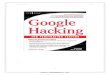 Google hacking Chapter 1 Reza Dogar · 2012. 1. 19. · ˘ˇˆ˙˝ 9 ˘ˇ 