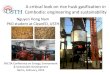 A critical look on rice husk gasification in Cambodia ......Technical potential of rice husk power 4-6 kg rice husk ≈ 1 liter diesel ≈ 3 kWh* 300 Million liters diesel 1.5 Million