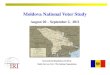 Moldova National Voter Study - IRI...IRI Baltic Surveys / The Gallup Organization MOLDOVA NATIONAL STUDY, August 20 - September 2, 2011 4 Generally speaking, do you think that things