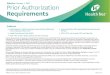 Prior Authorization Requirements - Health Net · Effective: January 1, 2021 Prior Authorization Requirements California Direct Network1 HMO (including CommunityCare HMO) and Point