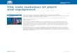 The safe isolation of plant and equipment (HSG253) · 2016. 6. 20. · The safe isolation of plant and equipment Page 6 of 81 Health and Safety Executive 8 The main focus is on risks