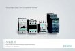 S3986 - Sirius Modular System - Triveni Control · 2019. 11. 26. · SIRIUS 3RT contactors You can easily find what you require in this complete family -with only seven sizes for