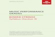 ABRSM Music Performance Grades...Exam music & editions: Wherever the syllabus includes an arrangement or transcription (appearing as ‘arr.’ or ‘trans.’ in the repertoire lists),