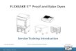 FLEXBAKE 5™ Proof and Bake Oven - Duke Manufacturingdukemfg.com/wp-content/uploads/sites/3/2017/03/SIS-OV-SB... · 2017. 3. 21. · • Once the oven cavity is at 115 degrees F