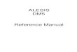 Alesis DM5 Reference Manual - deep!sonicDM5 Reference Manual 1 INTRODUCTION Thank you for purchasing the Alesis DM5 18 Bit Drum Module. To take full advantage of the DM5’s functions,
