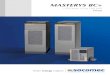 MASTERYS BC+ - Nigico · MASTERYS BC+ UPS from 10 to 160 kVA Trustworthy power The new generation of MASTERYS BC+ is a cost effective solution that’s easy to configure and order,