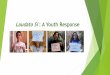 LaudatoSi : A Youth Response · 2020. 5. 29. · Global Youth wing of GCCM Launched January 2019 at World Youth Day Panama ... To spread the message of Laudato Si among youth, and