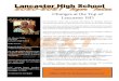 Lancaster High School 2020-2021 Tiger Tales 2020. 12. 3.¢  Lancaster High School Tiger Tales is a publication