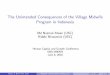 The Unintended Consequences of the Village Midwife Program in Indonesia … · 2016. 6. 6. · Empirical Strategy O ijmt = 1Treated jt + 2X ijmt + 3 jt + m t + j + ijmt O ijmt is