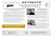 KEYNOTE · 2020. 10. 26. · Coming in Winter Keynote Pages 12-13 2020 Virtual Spring Convention Recap Pages 4-6 In Memoriam Page 14 Leadership Training: Educational Excellence Page