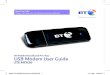 USB Modem User Guide - Fibre Broadband, TV Packages ......Your BT Mobile Broadband Pre-Pay Account 9543 ZTE MF636 Consumer UG [5].indd 13 11/11/09 15:34:10 14 Your BT Mobile Broadband