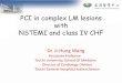 PCI in complex LM lesions with NSTEMI and class IV CHF Wang.pdf · 2017. 12. 1. · NSTEMI and class IV CHF Dr. Ji-Hung Wang Associate Professor Tzuchi University, School Of Medicine