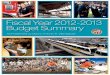 FY2012-13 Budget Summary - Los Angeles1 | FiscalYear201213 MyProposedBudgetforFiscalYear 201213reflectsanunwavering commitmenttomakingLosAngeles acityofsafeneighborhoods andstrongcommunities,acitythat