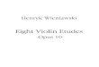 Wieniawski Eight Violin Etudes Op 10Dconquest.imslp.info/files/imglnks/usimg/9/97/IMSLP18121... · 2008. 7. 5. · Eight Violin Etudes Opus 10. Title: Wieniawski Eight Violin Etudes