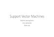 Support Vector Machines - CompNeuroscicompneurosci.com/wiki/images/4/4f/Support_Vector_Machines_(SVM).pdfImplementation of SVM in MATLAB environment 6. Stochastic Gradient Descent