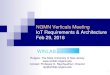 NGMN Verticals Meeting IoT Requirements & Architecture Feb 2016. 3. 7.¢  NGN NGN NGN NGN . WINLAB A