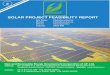 Clean Energy for Sustainability SOLAR PROJECT ......Solar Park Feasibility Report REPORT PREPARED BY 9 9 Energy Estimates: For the proposed Ultra Mega solar park area, annual energy