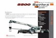 Shuttlelift 5500 Series Specifications - One Source...• 2-position beam / jack style outriggers (5560B). 5500 Series5500 Series Distributed By: One Source Equipment Rentals 5500