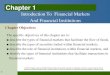 Introduction To Financial Markets And Financial Institutions...Introduction To Financial Markets And Financial Institutions Chapter Objectives The specific objectives of this chapter