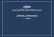 2012 cabinet-handbook 7th-edition · 2015. 9. 20. · The 7th Edition of the Cabinet Handbook reflects the discretion the Prime Minister has to organise the management of the Cabinet