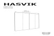 HASVIK - IKEA · PDF file 200x201 200x236 HASVIK. 2 AA-2038907-1. 10x/ 12x 20x/ 24x 8x/ 10x 109049 15x 4x 8x 1x 2x 2x 16x 4x 20x 3. 1x 1x 1x 1x 2x 2x 200x201 121046 2x 200x236 123736