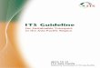 ITS Guideline for Sustainable Transport in the Asia-Pacific region · 2013. 12. 17. · ITS Guideline for Sustainable Transport in the Asia-Pacific region Contents Outline of each