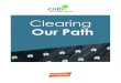 Clearing Our Path | Kinesik · CONTENT SOURCED RO CNIB 2 Inside Front cover Clearing Our Path Creating accessible environments for people with vision loss. Design Needs The technical