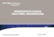 VERKEERSVEILIGHEID TRACTEBEL ENGINEERING - ETSCetsc.eu/wp-content/uploads/Developing-a-road-safety... · 2018. 3. 24. · INTERNAL Tractebel Engineering •= studiebureau met activiteiten